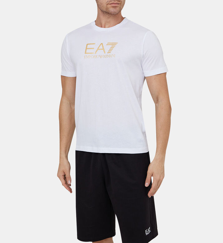 Logo Printed Cotton T-shirt