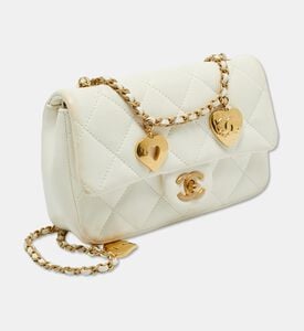 Chanel Preowned Chanel Heart Charm Classic New Mini Quilted Flap Bag, Packshot View
