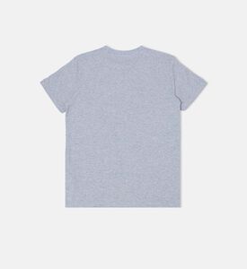 Cotton Stereo Teddy Bear-print T-shirt