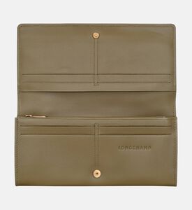 Longchamp Wallet Roseau, Olive, Packshot View