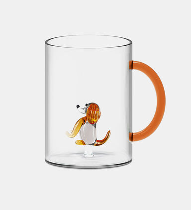Dog Decor Borosilicate Glass Mug