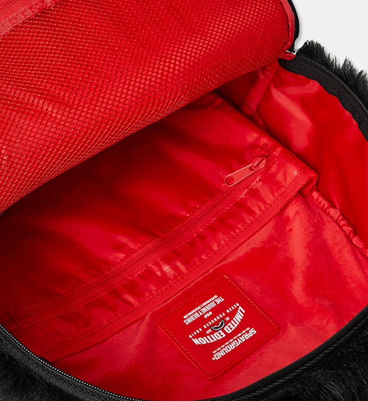 Sprayground Faux-fur Check-print Backpack, Packshot View