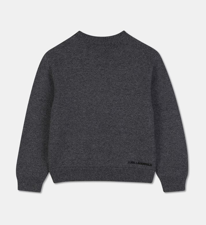 Karl Lagerfeld Logo Wool-blend Sweater, Packshot View