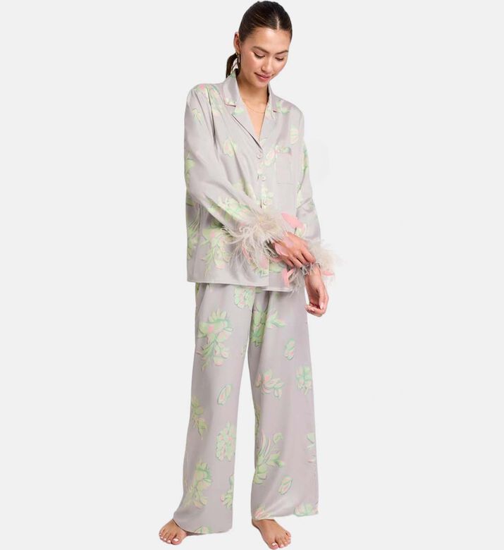 Sofia Button-down Pajamas Set