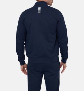 سويت شيرت قطن بلوغو بسحاب