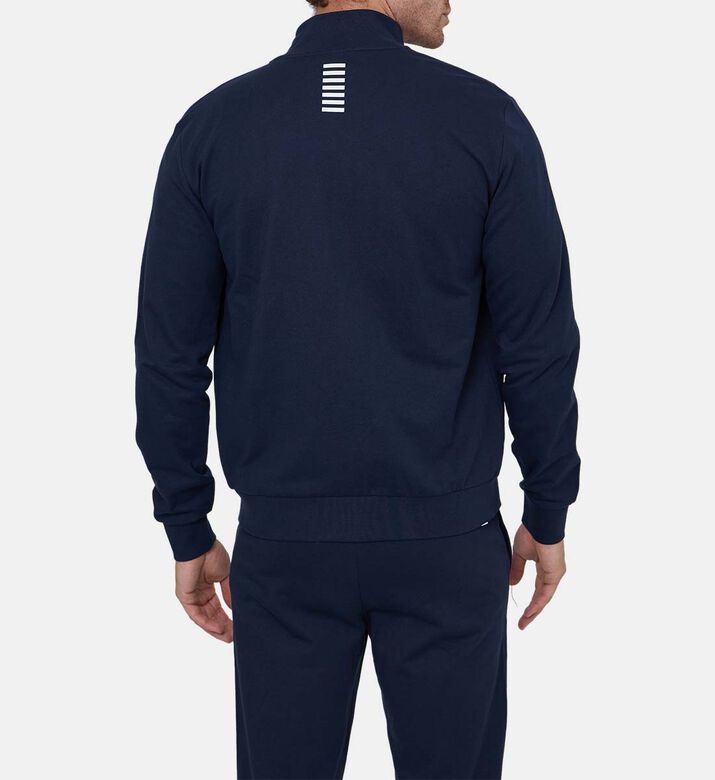 سويت شيرت قطن بلوغو بسحاب