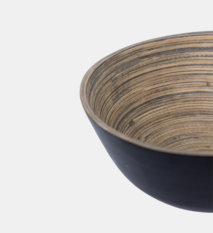 Natural Wood Serving Bowl