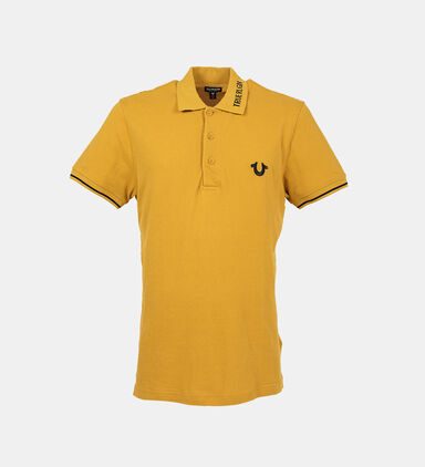 Branded Collar Polo Shirt