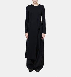 Black Asymmetrical Long Dress Black Asymmetrical Long Dress