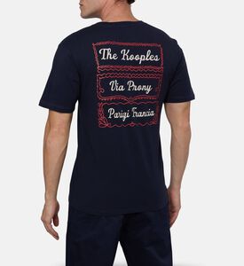 The Kooples Ts Prony, Navy, L, Model View