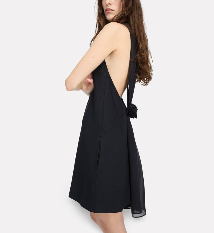 Rotate Dress Crepe, Model View
