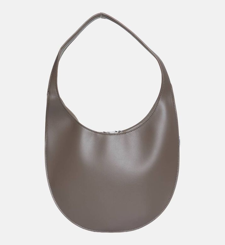 Leather Top Handle Shoulder Bag