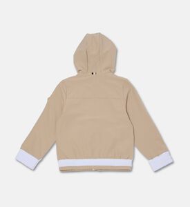 Boss Longs-sleeve Logo-print Hooded Sweatshirt, Packshot View