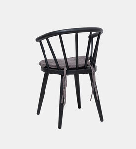 Home Deco and More Augusta Wooden Dining Chair, Natural, 53x48x76-cm, Packshot View