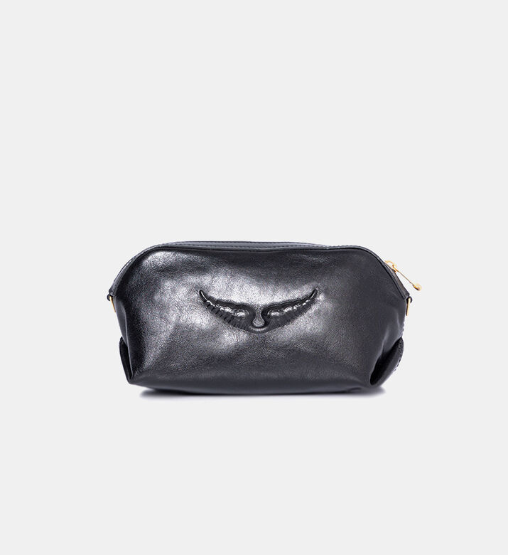 Leather Spacious Pouch