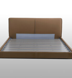 Carmen Leather Headboard Bed