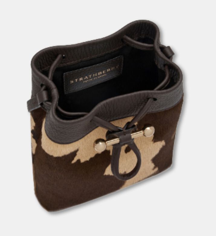 Strathberry Ossette Mini Drawstring Pouch, Packshot View
