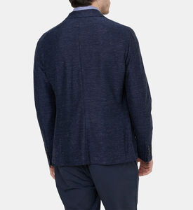 Cotton Linen Piquet Blazer