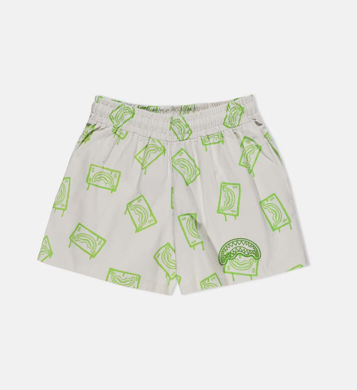Slimer Dripping Organic Cotton Shorts