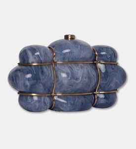 Cult Gaia Bolla Acrylic Minaudi&egrave;re, Blue, Packshot View