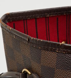 Louis Vuitton Preowned Louis Vuitton Damier Ebene Canvas Neverfull Bag, Packshot View