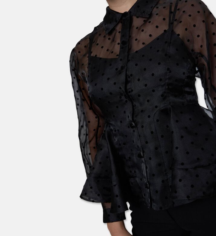 Ganni Shirt, Model View