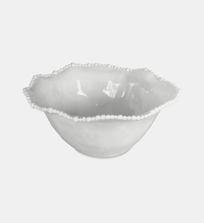 Pearl Embellished Salad Bowl