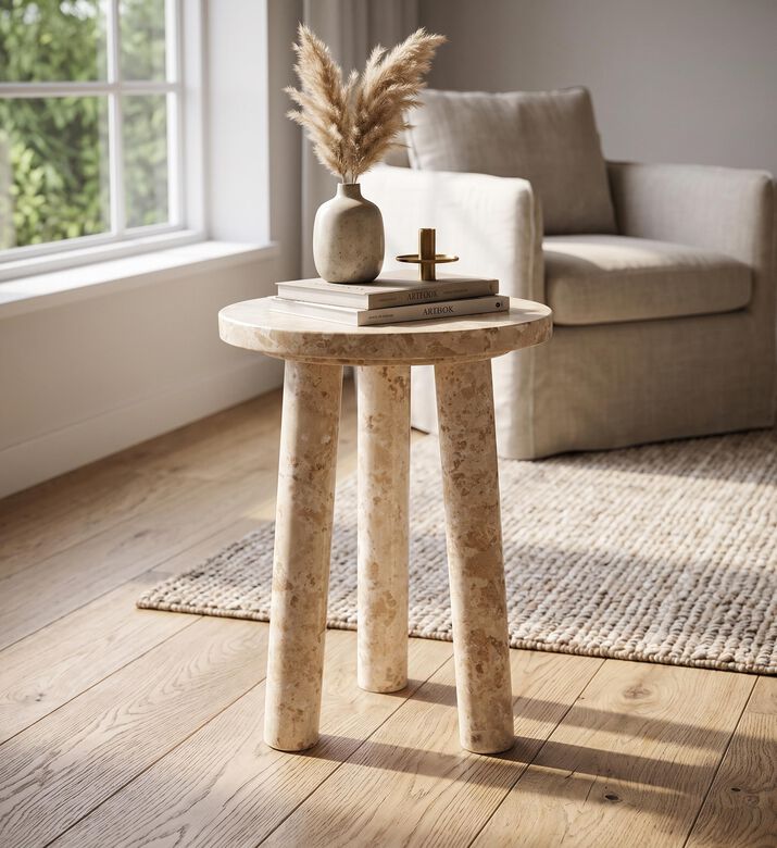 Tommy Marble Side Table