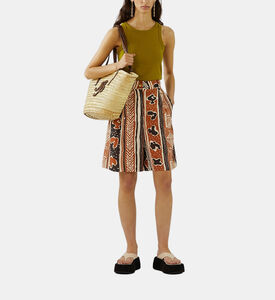 Doris Printed Tencel Shorts