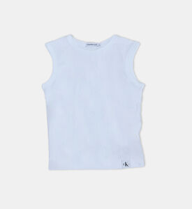 Cotton Logo-label Tank Top