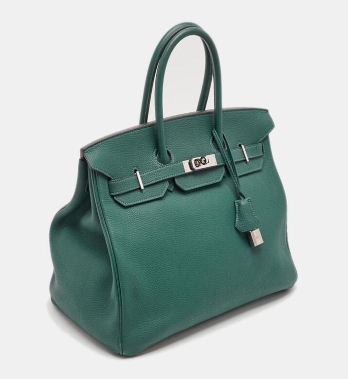 Hermes Preowned Hermes Birkin Togo Leather Top Handle Bag, Packshot View