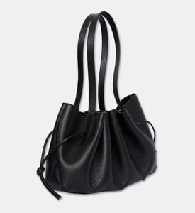 Yuzefi Bag Scallop Shoulder Pgl, Black, Packshot View