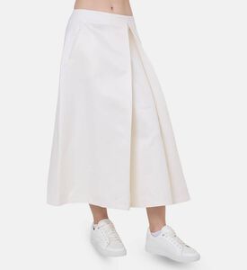 Anna Wool Silk Flared Skirt Anna Wool Silk Flared Skirt