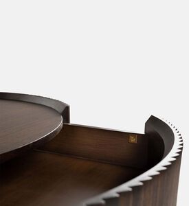 Versmissen Pogoro Mindi Steel Coffee Table, Packshot View