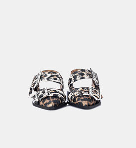 صندل بإبزيم بطبعة فهد