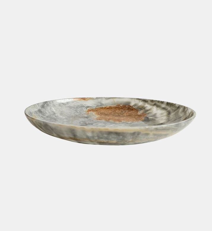 Smokestone Serenity Marble Plate
