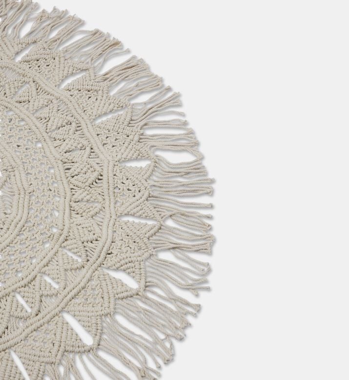 Home Deco and More Loopine Natural Cotton Macrame Chandelier, Packshot View