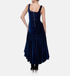 Alice and Olivia Diana Fitted Bust A-line Dress, Model View