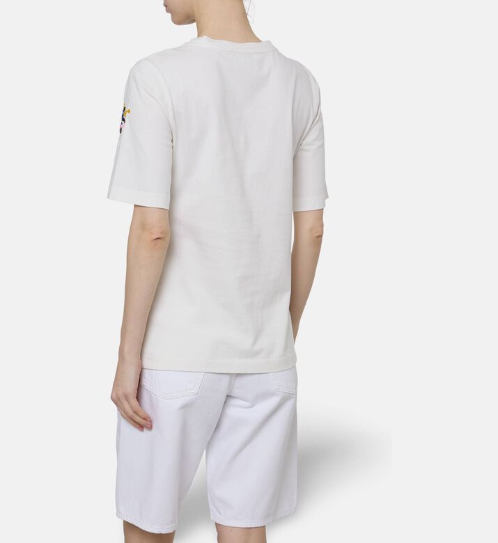 Beatrice B Embroidered Short-sleeve T-shirt, Model View