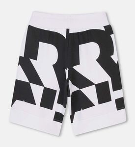 French Terry Cotton Bermuda Shorts