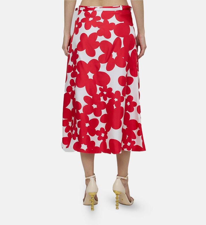 Fluid Midi Flared Skirt Fluid Midi Flared Skirt