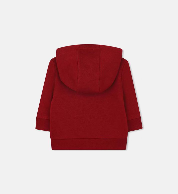 Brushed Cotton Fleece Hooded Sweatshirt