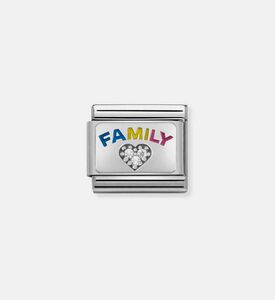 حلية قلب قابلة للتشكيل زركونيا فاميلي كلاسيكية