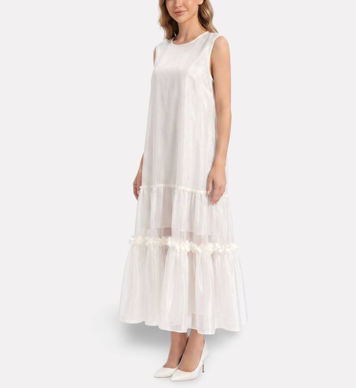 Savanna Dress Maxi, Model View