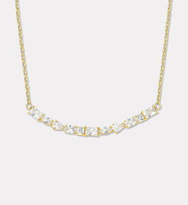 Nomination Mixed-cut Crystals Gold-toned Necklace, Packshot View