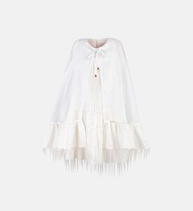 Sleeveless Cape Dress