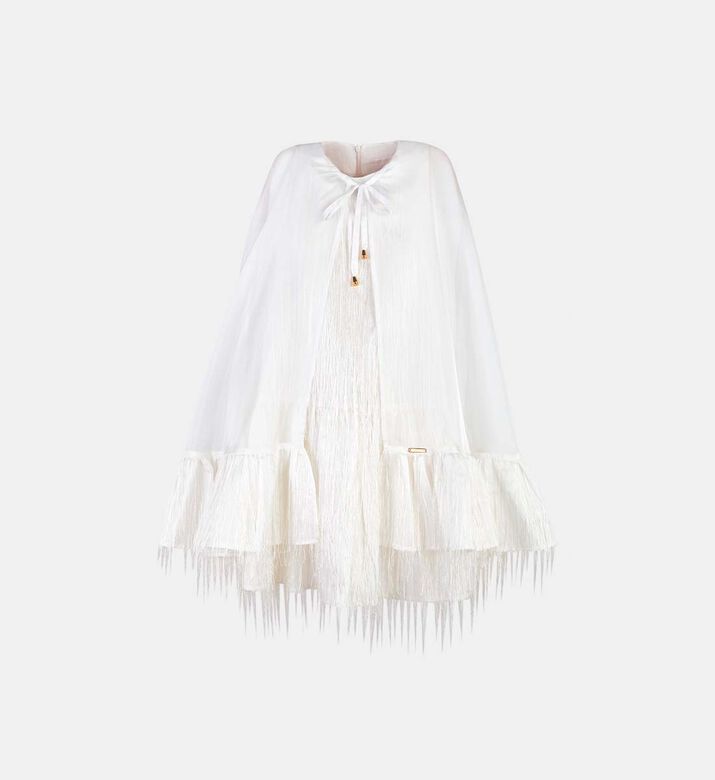 Sleeveless Cape Dress