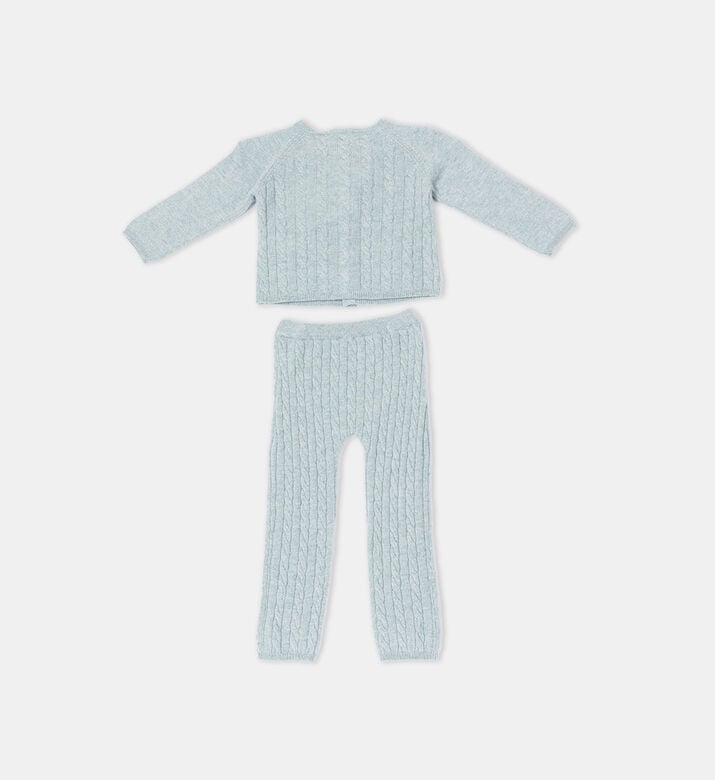 Knitted Braided Sweater Joggers Set Knitted Braided Sweater Joggers Set