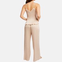 Or Pleated Pajama Set
