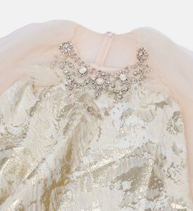 Maison Ava Dress, Ivory, 8y, Packshot View